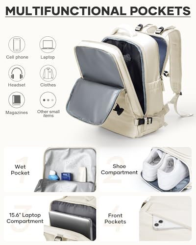 Image of coofay Vacuum Backpack Travel with Pump Vacpack Travel Backpack with Vacuum System Mochila de Viaje Compresion al Vacio Easyvacpack Airbag Backpacks for Traveling Carry on Luggage