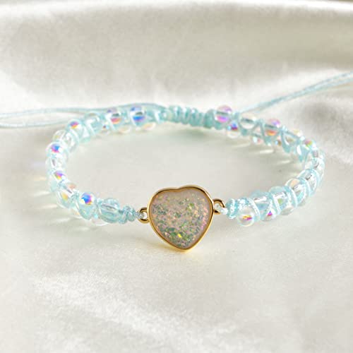 Image of YGLINE Stone Bead Yoga Meditation Bracelet Healing Crystal Double Layer Natural Gemstone Beaded Relax Anxiety Bracelets for Women Men