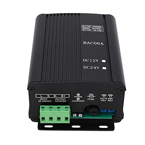 Generator-Batterieladegerät, Rückwärtsschutz, AC100-240V-Gehäuse aus Aluminiumlegierung, Aggregate-Ladegerät Zum Laden (12V)