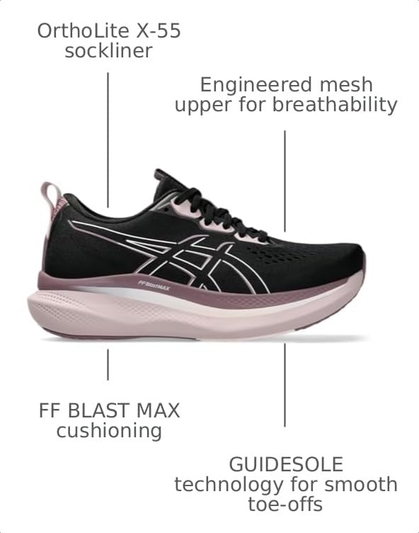 Image of ASICS Women's GLIDERIDE MAX Running Shoes