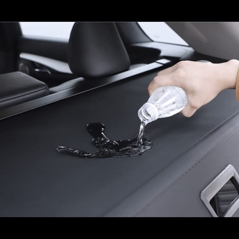 Cubre maletero retráctil para Infiniti QX50 2018-2019, protector negro de carga 7
