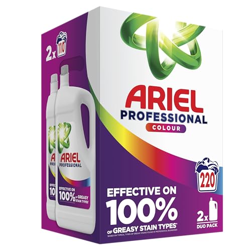 Ariel Professional Colour Liquid Duo Pack 110 Washes - 4.95Ltr (Pack 2)
