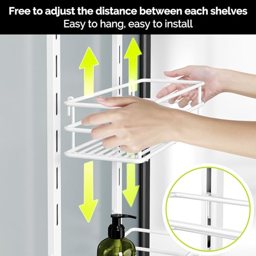 Serviteur de douche réglable Orimade blanc haute qualité - 3