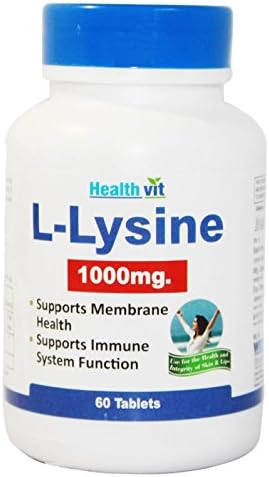 Healthvit L-Lysine 1000 mg - 60 Tablets
