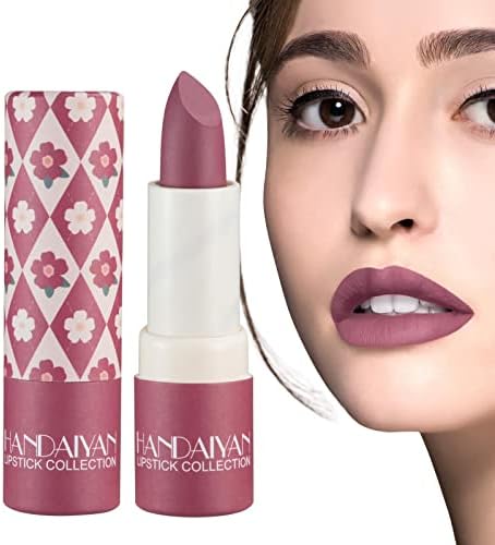 belly Rossetto a Lunga Tenuta Opaco | Rossetto Donna & Ragazza Matte, Delicato nella Texture | Rossetto idratante Matte Lip Stick Gloss Lip Stain Lip Crayon per Le Donne Dura a Lungo, 8 scelte