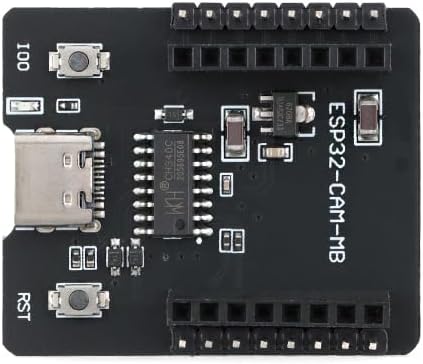 3pcs ESP32-CAM Development Board with CH340 and Type-C Interface, Extended Pin Headers