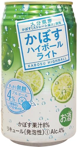 ジェイエイフーズおおいた かぼすハイボールライト 340ml