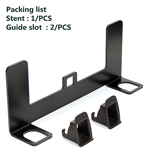 Carrfan Car Child Safety Seat Mount Bracket, Universal Steel Latch For Isofix Belt Connector Restraint Anchor Mounting Kit #TOP5