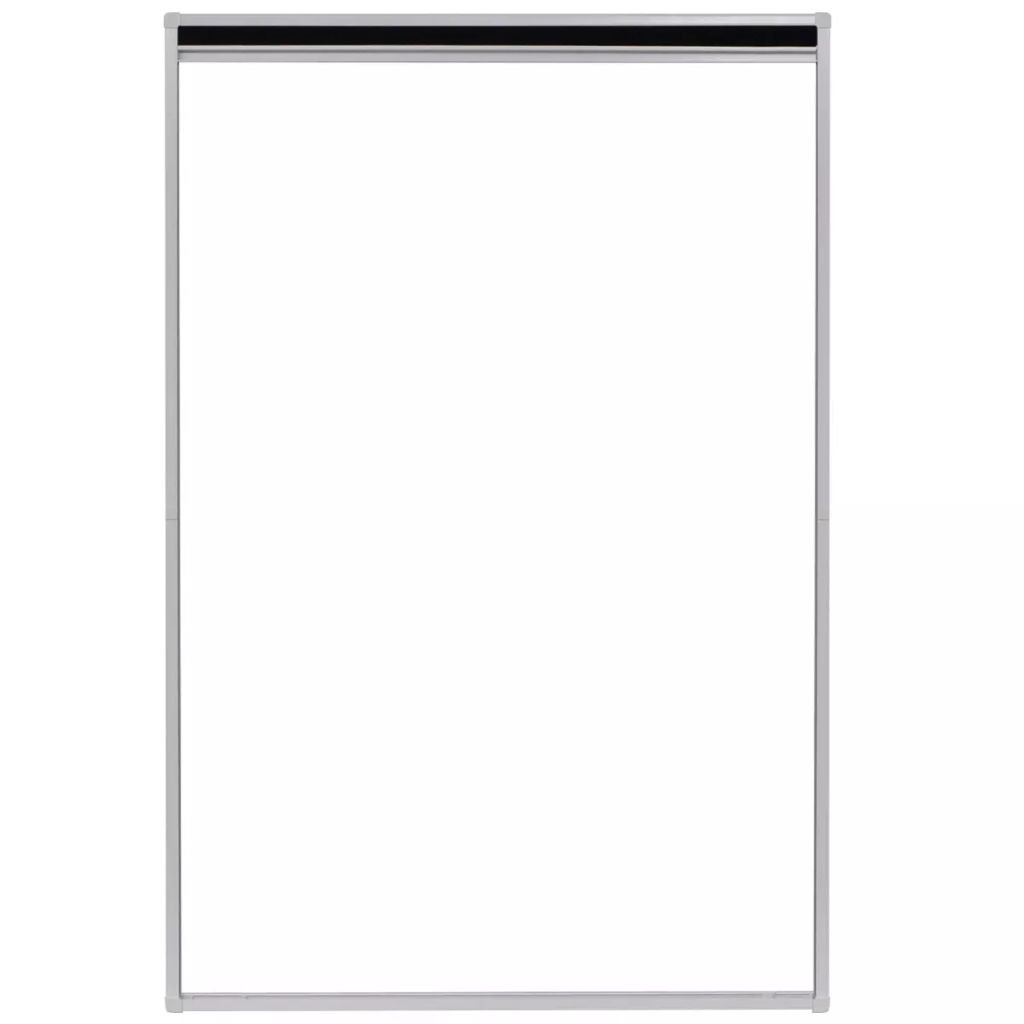 Insektenschutz-Plissee für Fenster, Fliegengitter Fenster, Fliegenschutz Fenster, Pollenschutzgitter Fenster, Insektengitter Fenster, Insektennetz, Fensternetz, Aluminium 80 x 120 cm
