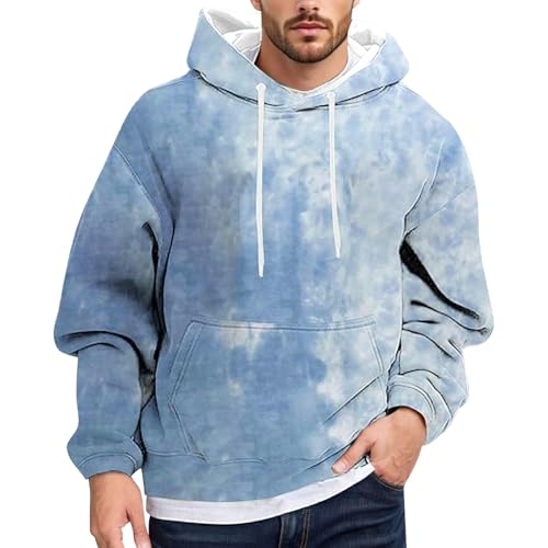 Sweat homme à capuche ample fini les pulls trop serrés en hiver