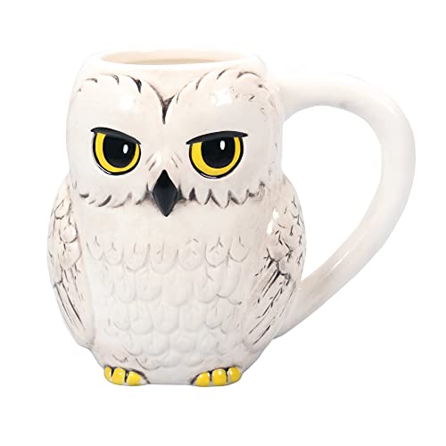 Taza Harry Potter Hedwig - Taza desayuno 3D - Taza cerámica 400 ml - Taza te - Taza café -...