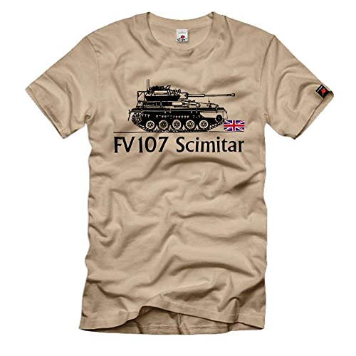 T-shirt FV107 Scimitar armée allemande 30395 sable taille S