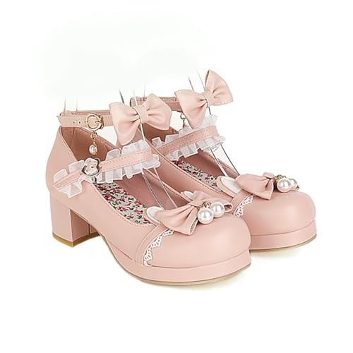 Mary Jane chaussures femme avec semelle antidérapante TPR et boucle réglable