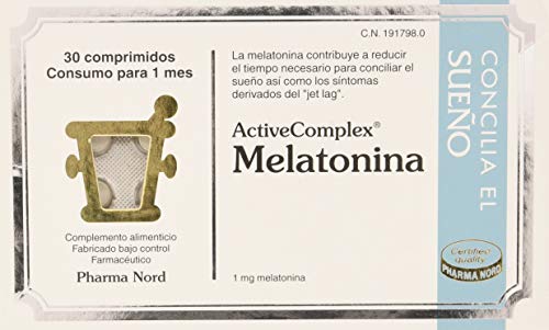 Pharma Nord Activecomplex Melatonina 30Comp 1000 g 1 unidad Cover