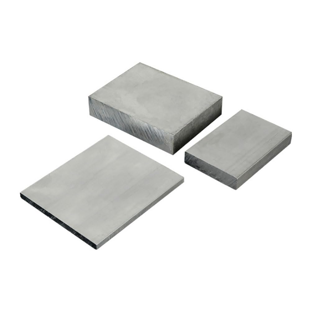 Blacha Cynkowa Do Cynkowania, 5 Szt. Blachy Cynkowej O Wysokiej Czystości, Długość 50/100 Mm, Grubość 0,5–5 Mm/100Mm*100Mm*2.5Mm