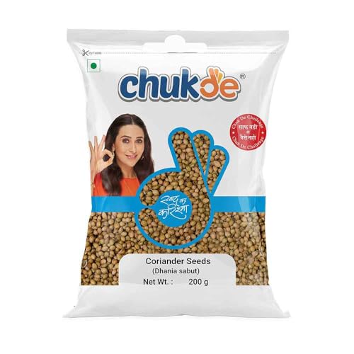 Image of Chukde Dhania Sabut - 200 Gm | Whole Coriander Seeds for Cooking, also known as Dhania, Malli, Dhaniyalu, Kottambari Beeja