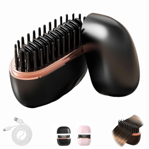 Mini Straightener Wireless Rechargeable Portable Straightening Br...