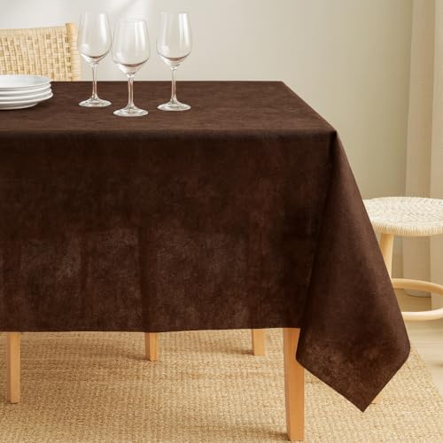 Générique Nappe Rectangulaire en Tissu Intissé, 150 x 300 cm, Semi-Opaque, pour Tables et...