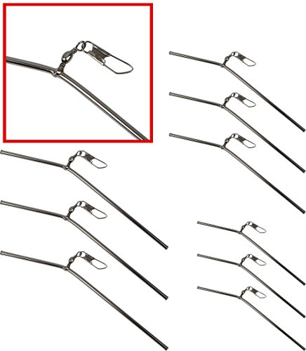 Storfisk fishing & more Écarteurs anti-emmêlement chromés, 10 cm