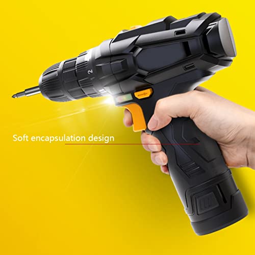 Equipment Werkzeug Wiederaufladbare Bohrmaschine Haushaltshand Elektrobohrmaschine Elektroschrauber Stufenloser… – Bild 5