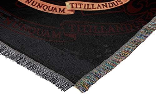 Northwest Harry Potter Woven Tapestry Throw Blanket, 48" x 60", Hogwarts Decor - Image 5