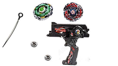 Preisvergleich Produktbild BUBA Kampfkreisel Duadron Mega Metal Fusion für Beyblade Masters 4D 1 Launcher + 2 Metallspitze