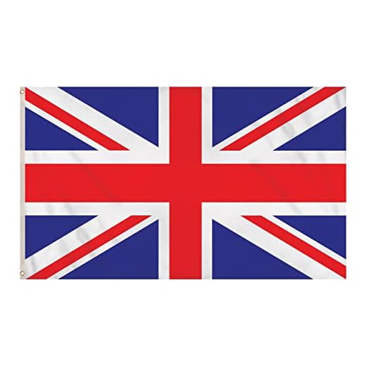 High-Quality Union Jack Flag with Eyelets