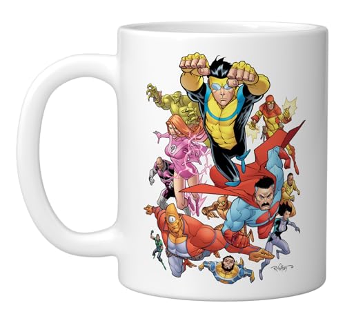 Mug cerámico Universe Invincible blanco 11 oz miniatura 1