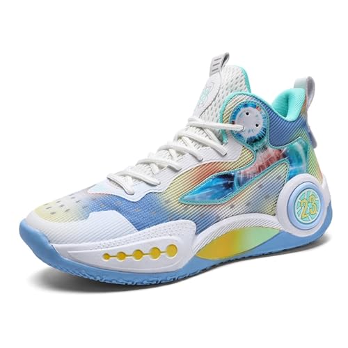 Image of Men's Basketball Shoes Fashion Printed Sneakers