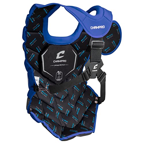 Protection de poitrine attrape-baseball commotio cordis Champro Optimus Pro ergonomique