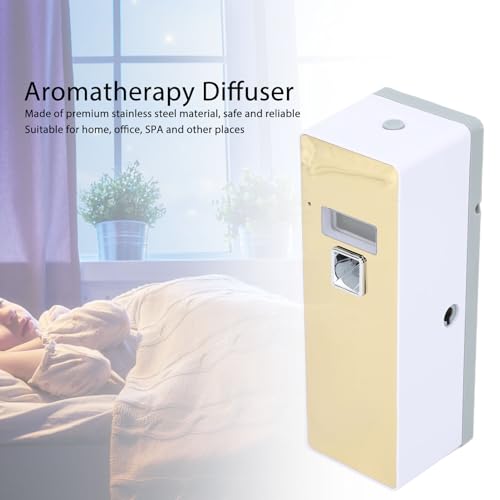 Difusor aromático eléctrico con panel de acero inoxidable LCD miniatura 5