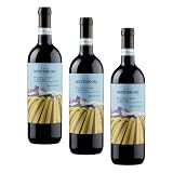 Vita Mediterranea Montepulciano d'Abruzzo DOC - Vino Rosso, 750 ml (Confezione da 3)