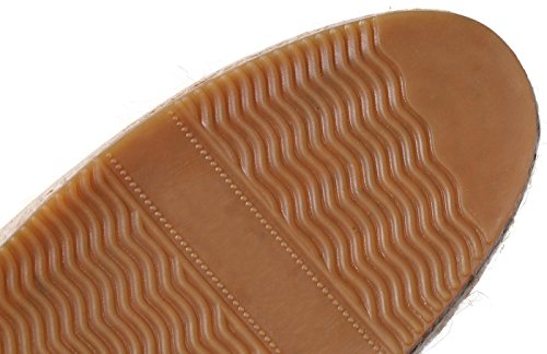 Image of Women's Simple Mule Breathable Flat Espadrilles Shoes, Pure Color Mules
