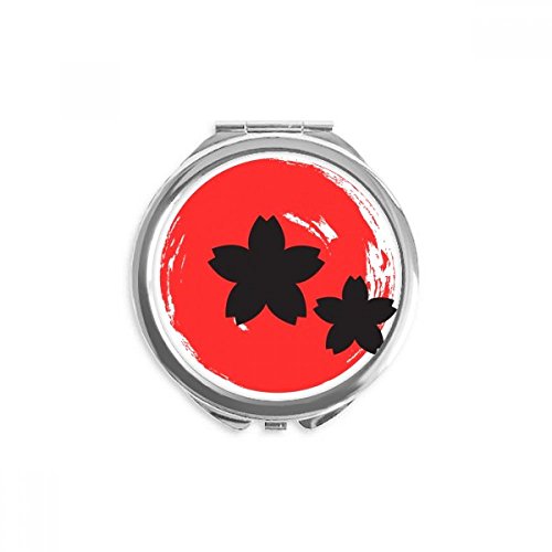 Miroir de maquillage de poche compact pour ajuster son teint