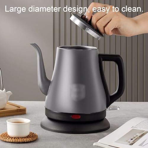 Tetera Eléctrica de Acero Inoxidable 1.2L Plateada miniatura 4