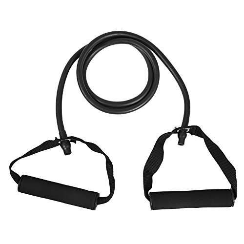 Bands Heavy Duty Exercise Bands with Handle Training Tubes Bands for Assisted Pullups, Muscle Toning(Black)