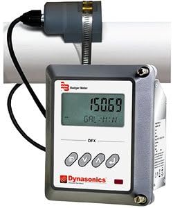 Dynasonics DDFXD2-E1NA-NN Flow Transmitter, 0.15-30 fps