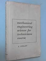 Mechanical Engineering Science For Technicians Course B003435XC0 Book Cover