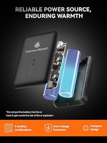 Are Heated Vests Worth It for Women Over 50? Lessons from 15 Years of Training 12 Thermo Beast Heated Vest Women with Battery Pack Included, Electric Rechargeable Warming Winter Vests for Work & Outdoor (US, Alpha, Medium, Regular, Regular, Black)