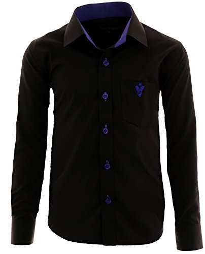 Chemise de fête enfant infroissable GILLSONZ repassage rapide manches longues