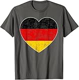 yaasimoule cuore germania regalo mamma moglie amore paese maglietta unisex cool