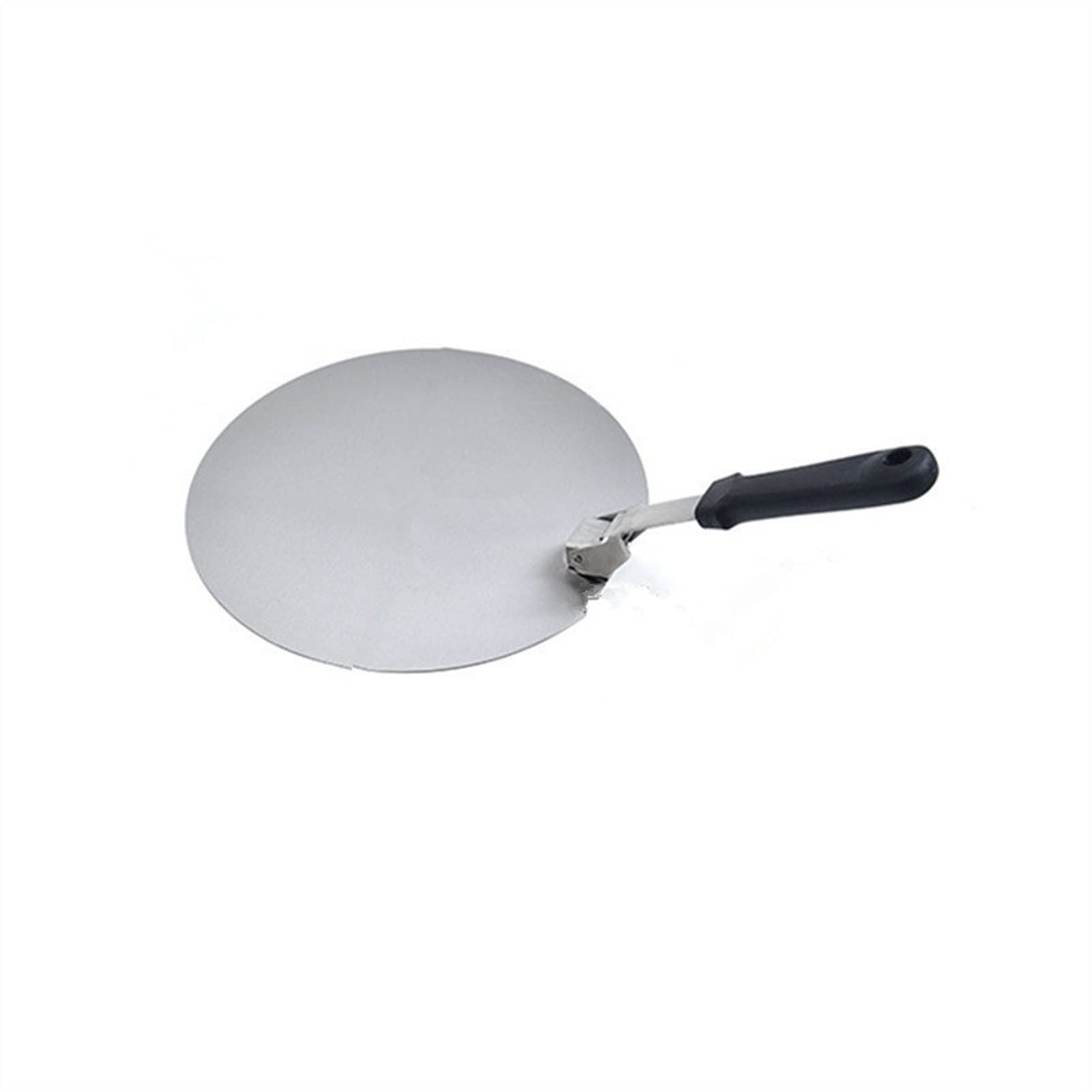 Pala para Pizza Espátula Mango de plástico Plegable Redondo Acero Inoxidable Antiadherente Pastelería Paleta Cocina Hornear Pastel Herramientas Accesorios (Color : 10 Inches) (10 Inches)