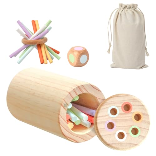 Image of Montessori Toys for Babies 6 Months to 3 Year Old,Fine Motor Skills for Toddlers 1-3,Wooden Color Sorting Games Sensory Educational Learning Infant Toys,Developmental Toys Gifts for 6 Month Old