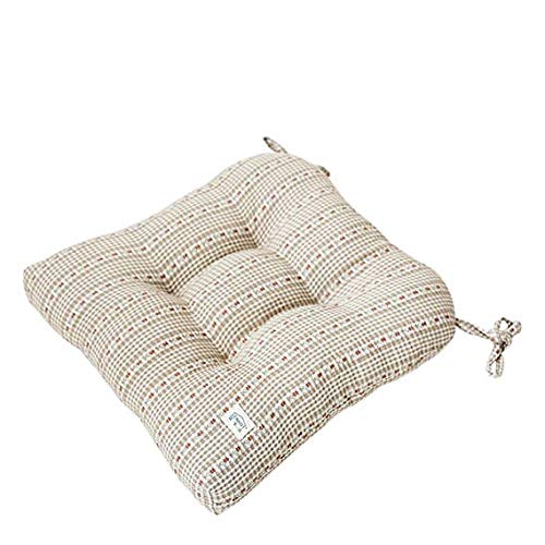 Coussin de chaise de bureau épaissi avec sangle de maintien stable