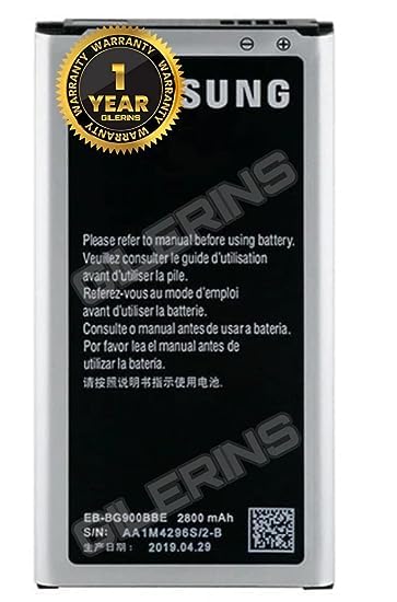 Image of Original (EB-BG900BBE) Battery for Samsung Galaxy S5 G900 G900S G900I G900F G900H - Battery with 1 Year Warranty** (E156)