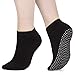 Produktbild x3 Packung Pilates Socken, Yoga Socken - Martial Arts, Fitness, Zumba, Tanz - Anti-Rutsch - Full Toe Sports Socken - Unisex mit Grip, EU 40-45 - Von ATA®