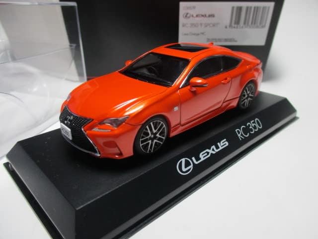 即決 京商 1/43 レクサス RC350 Fスポーツ ラヴァ・オレンジ MC