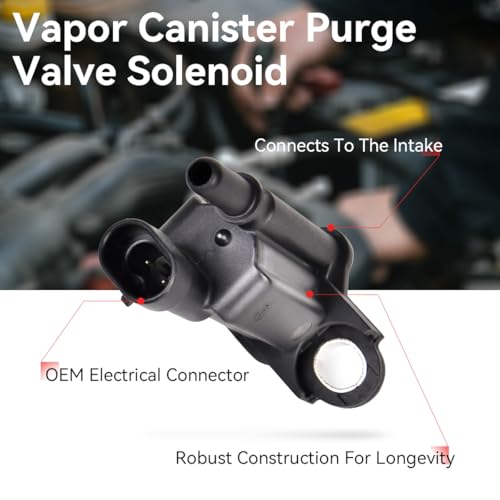 image for RLP Vapor Canister Purge Valve Solenoid Compatible with Cadillac STS X