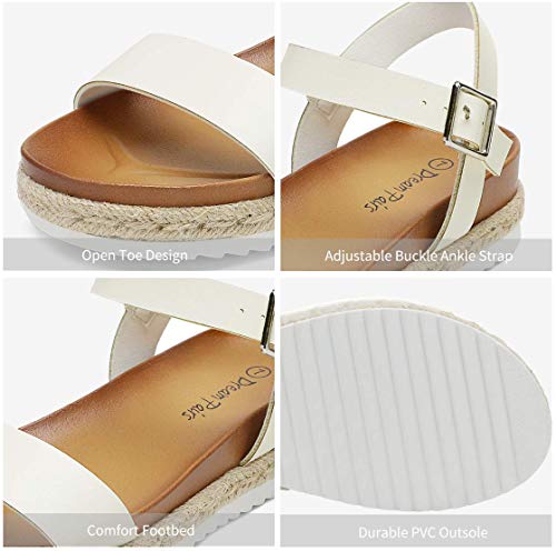 Image of DREAM PAIRS Espadrille Casual Platform Sandals