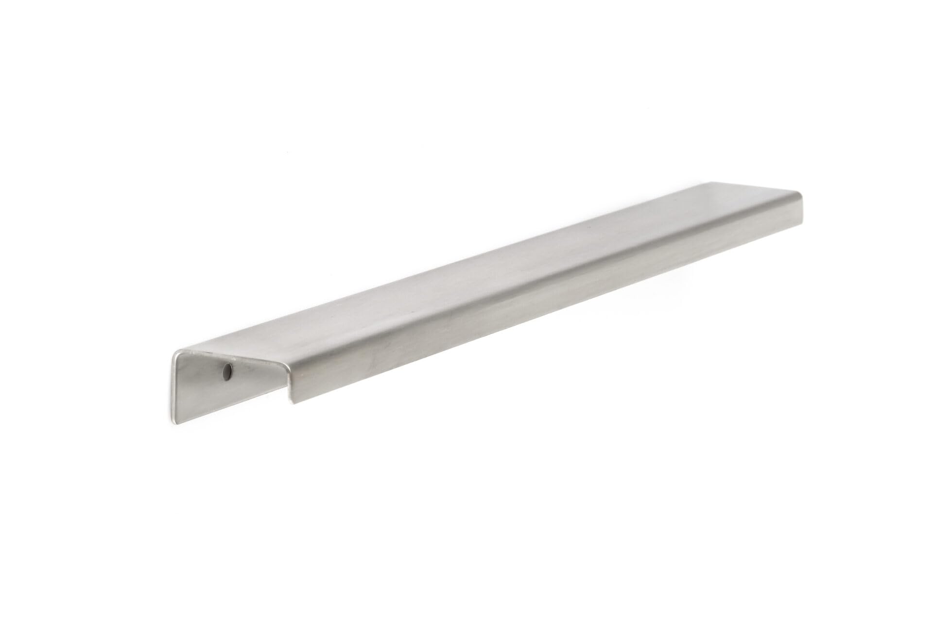 Richelieu Hardware BP57613170 Center Contemporary Metal Edge Pull, 11", Stainless Steel, 11 inch